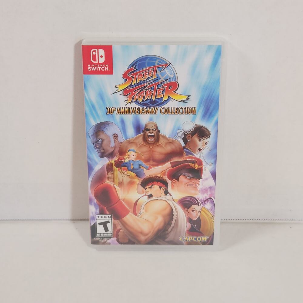 STREET FIGHTER 30TH ANNIVERSARY COLLECTION NINTENDO SWITCH